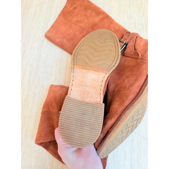 Clarks Suede Knee High Boots Size 6 - Picture 2 of 7